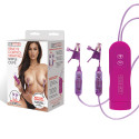 Многоскоскоростной вибромассажер для сосков Remote Control Vibrating Nipple Clips
