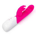 Вибромассажер с клиторальной стимуляцией розовый CLITORAL SUCTION RABBIT