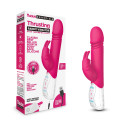 Кролик-вибратор с толкающей головкой THRUSTING RABBIT розовый