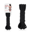 Черная хлопковая веревка 5 м для связывания Bondage Rope 