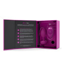 Вибрирующая втулка Vibrating Jewel Plug S/M цвета фуксии