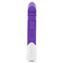 Пульсирующий фиолетовый вибромассажер с двумя виброэлементами G-SPOT THRUSTING RABBIT