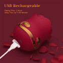 Вакуумный вибратор-бутон розы La Rose Sucking Vibrator