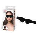 Черная мягкая маска на глаза Unisex Blindfold