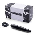 Массажер тонкий le WAND Crystal Slim Wand черный обсидиан