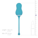 Вагинальный тренажер с дистанционным управлением Cala Azul Elena Vibrating Egg