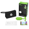 Профессиональная пробка для ношения B-vibe Snug Plug 3 лайм