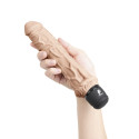 Классический массажер 8" Girthy Realistic Vibrator телесный