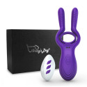 Кольцо на пенис на дистанционном пульте управления Remote Control Vibrating Penis Ring