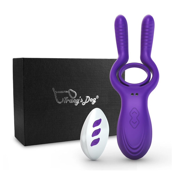 Кольцо на пенис на дистанционном пульте управления Remote Control Vibrating Penis Ring