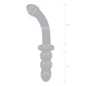 Ребристый двойной анально-вагинальный фаллос Ribbed G-Spot