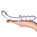 Ребристый двойной анально-вагинальный фаллос Ribbed G-Spot