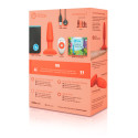 Анальная премиум-пробка с римминг эффектом B-Vibe Rimming Plug оранжевая