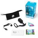 Вибрирующий плаг с кольцом для эрекции Vibrating Snug & Tug размер XL