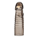 Шестидюймовый увеличитель для пениса Ribbed Realistic Penis Enhancing Sleeve Extension