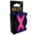 Презервативы увеличенные MAXUS XXL №3 в железном кейсе