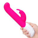 Вибромассажер стимулирующий G-точку COME HITHER G-SPOT RABBIT розового цвета