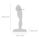 Стальной анальный стимулятор простаты STAINLESS STEEL PROSTATE PLUG