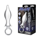 Плаг металлический с кольцом 2,5 in Stainless Steel Metal Tapered Butt Plug With Loop Hardware