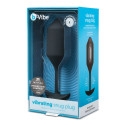 Профессиональная пробка для ношения с вибрацией черная B-Vibe Vibrating Snug Plug 4