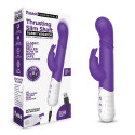 Небольшой тонкий фиолетовый массажер для G-точки SLIM SHAFT THRUSTING G-SPOT RABBIT