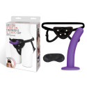 Черные трусы с фаллосом для новичков Strap on Harness & 5in Dildo Set