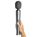 Роскошный серебристый вибромассажер le WAND Original Massager