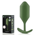 Профессиональная пробка для ношения B-vibe Snug Plug 4 хаки