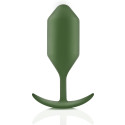 Профессиональная пробка для ношения B-vibe Snug Plug 4 хаки