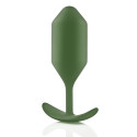 Профессиональная пробка для ношения B-vibe Snug Plug 4 хаки