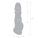 Прозрачная насадка для пениса Girthy 6,75in Penis Enhancing Sleeve Extension