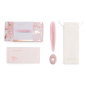 Массажер тонкий le WAND Crystal Slim Wand розовый кварц