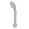 Стеклянный фаллос для точки G SLIMLINE G-SPOT