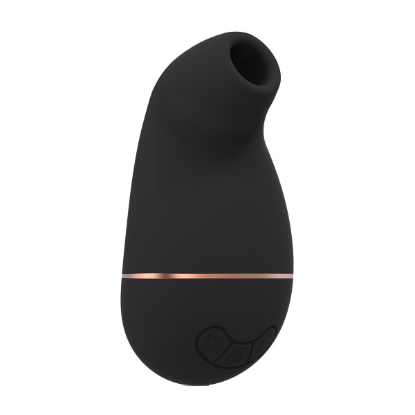 Женский нежный массажер Irresistible Kissable Black