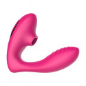 Вибромассажер для клитора и точки G Clitoral Sucking Vibrator OG розовый