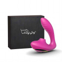 Вибромассажер для клитора и точки G Clitoral Sucking Vibrator OG розовый