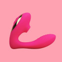 Вибромассажер для клитора и точки G Clitoral Sucking Vibrator OG розовый