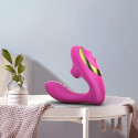 Вибромассажер для клитора и точки G Clitoral Sucking Vibrator OG розовый