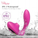 Вибромассажер для клитора и точки G Clitoral Sucking Vibrator OG розовый