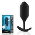 Профессиональная пробка для ношения B-vibe Snug Plug 4 черная
