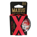 Презервативы в пластиковом кейсе ультратонкие MAXUS AIR Ultra thin X-Edition - 1 уп (3 шт)