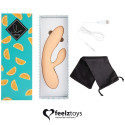 Вибромассажер с двумя независимыми моторами Lea Rabbit Vibrator Citrus