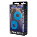 Пара колец для пениса и мошонки 2-Pack Ultra-Stretch Stamina Endurance Ring