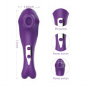 Вакуумный стимулятор клитора Clitoral Sucking Vibrator Cat фиолетовый