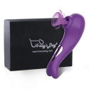 Вакуумный стимулятор клитора Clitoral Sucking Vibrator Cat фиолетовый