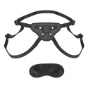 Черные трусы-джоки для страпона Beginners Strap-on Harness