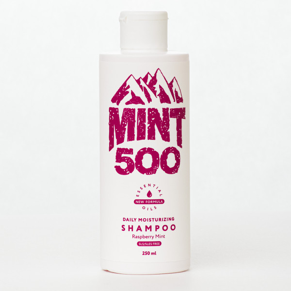 Шампунь увлажняющий Mint500 Daily Moisturising SLS Free Shampoo Raspberry Mint 250 мл