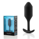 Профессиональная пробка для ношения B-vibe Snug Plug 2 черная