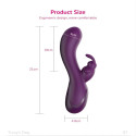 Вибромассажер-кролик для клитора и G-точки Craybit Rabbit Vibrator