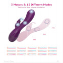 Вибромассажер-кролик для клитора и G-точки Craybit Rabbit Vibrator